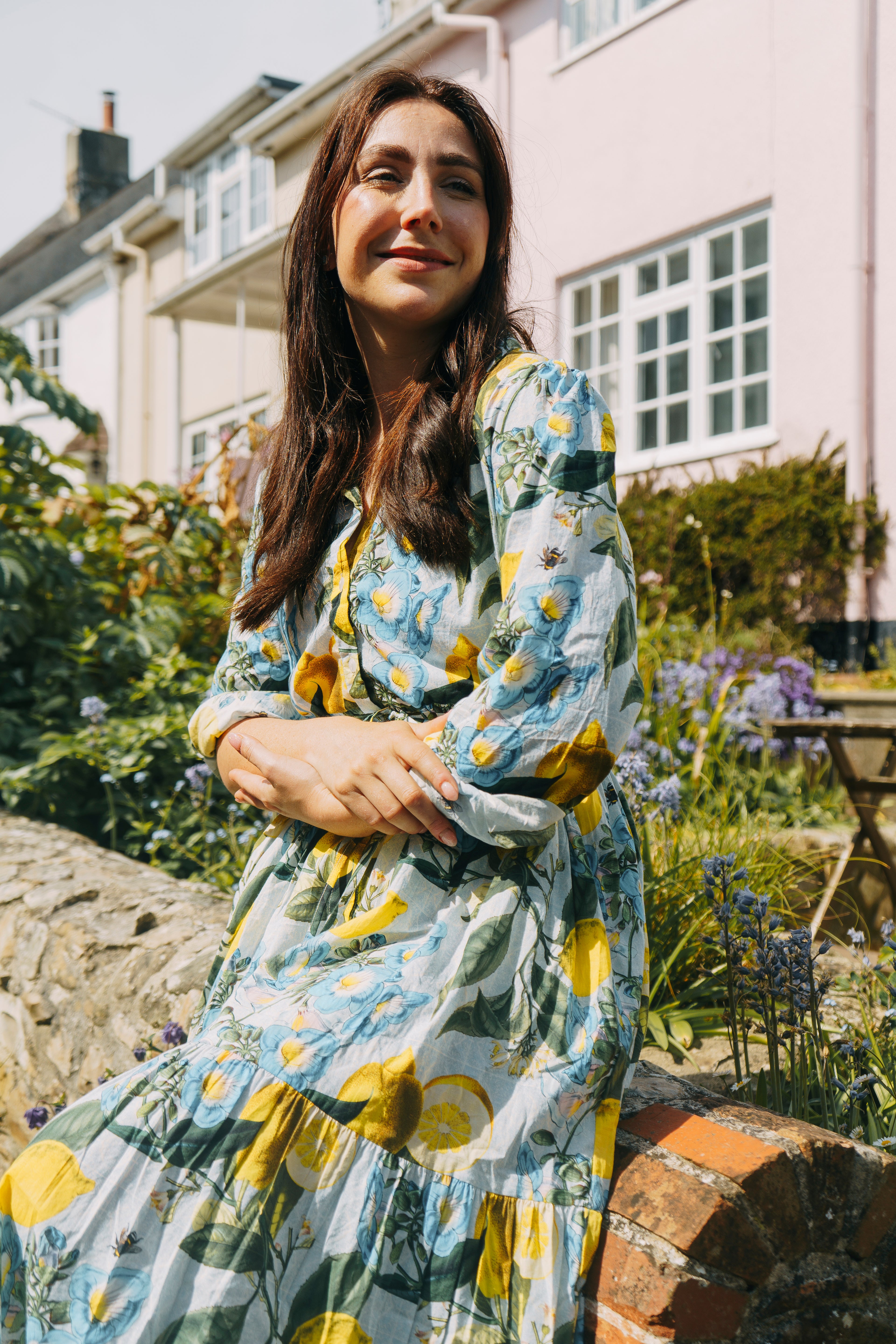 Georgie Cotton Dress - Sicily