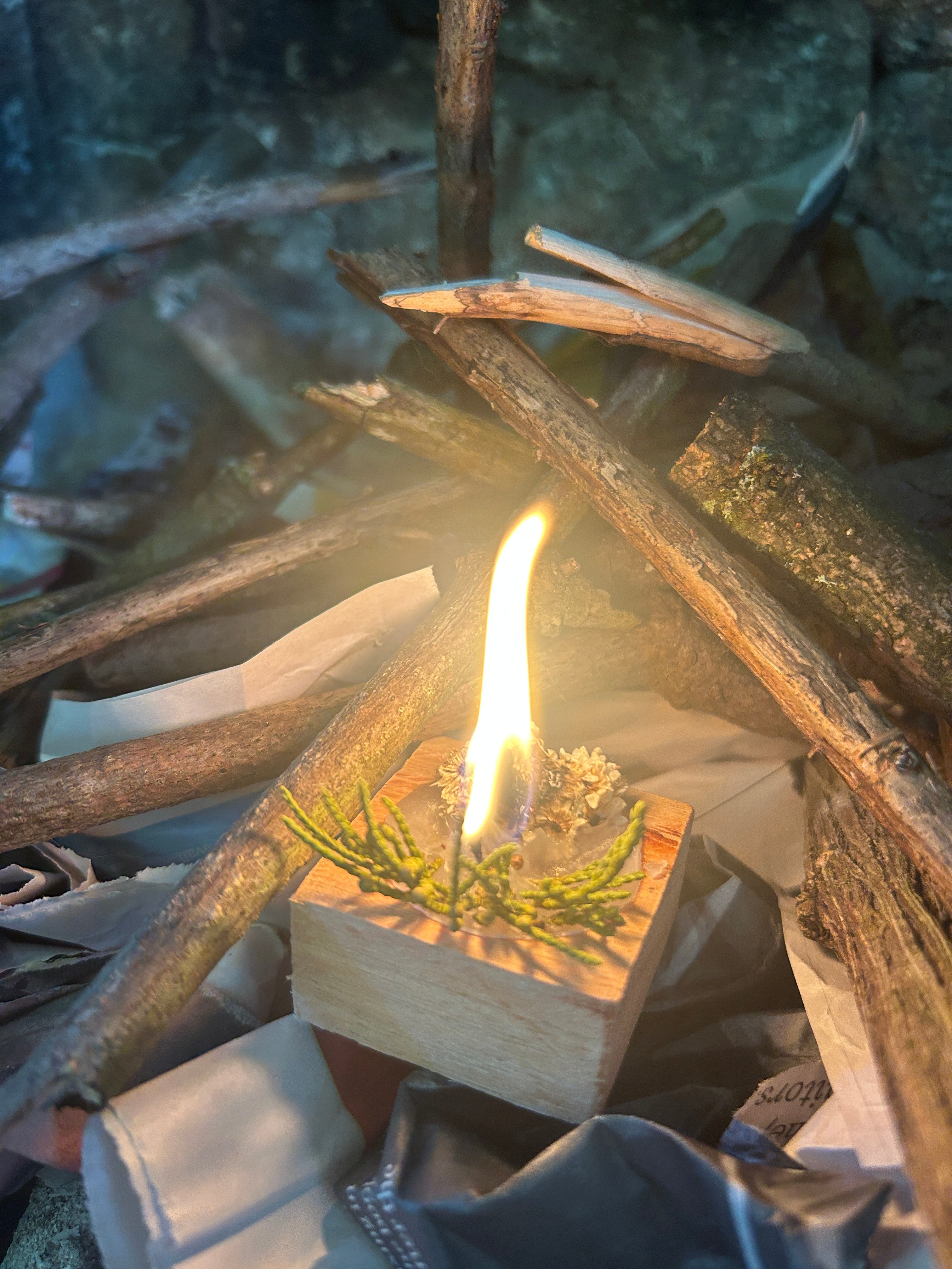 Wick &amp; Bramble Firelighters x 2