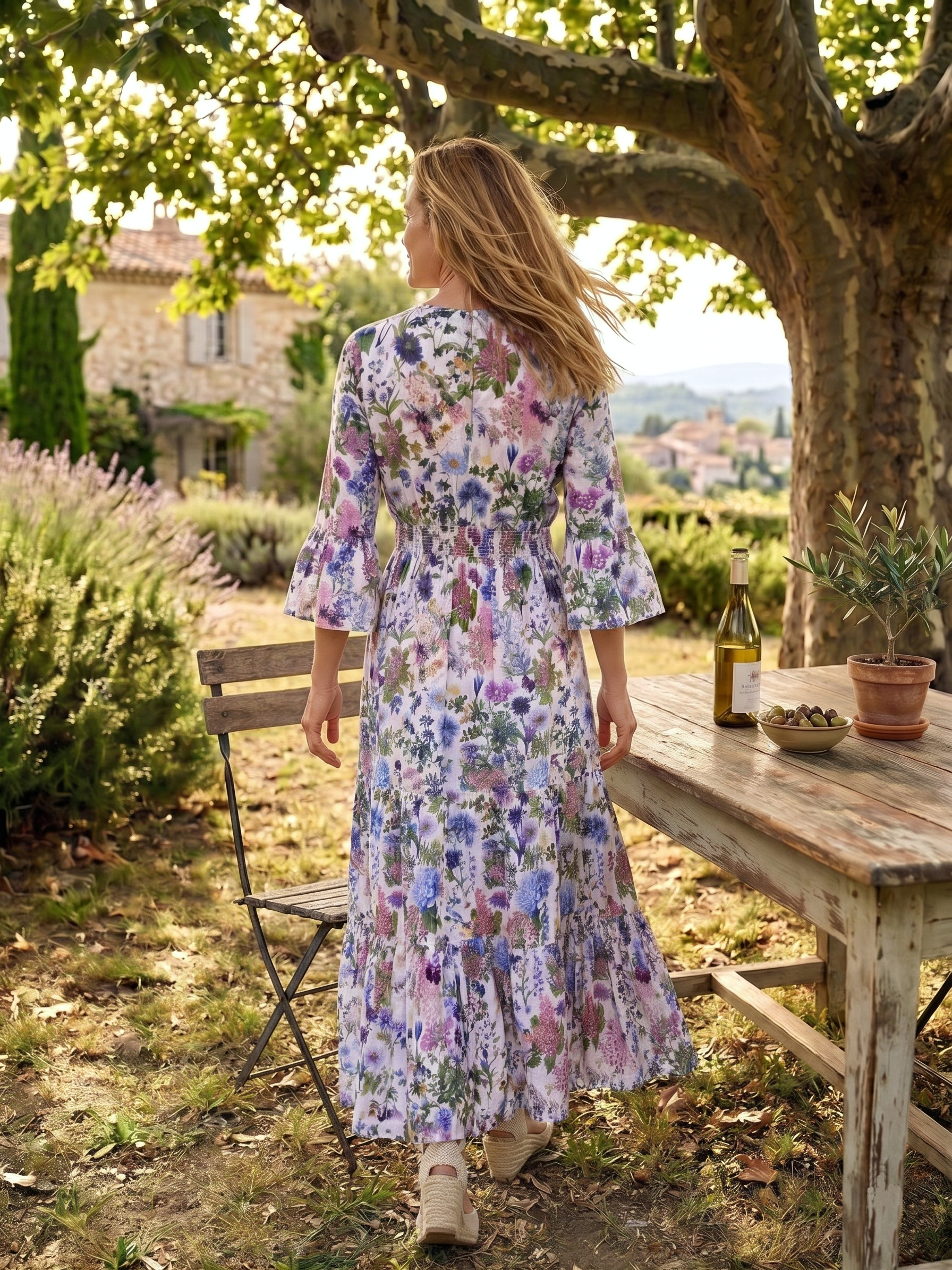 Annabel Cotton Dress - Petal Panels