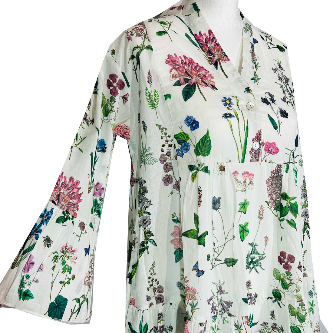 Chloe Tiered Dress - Lilacs