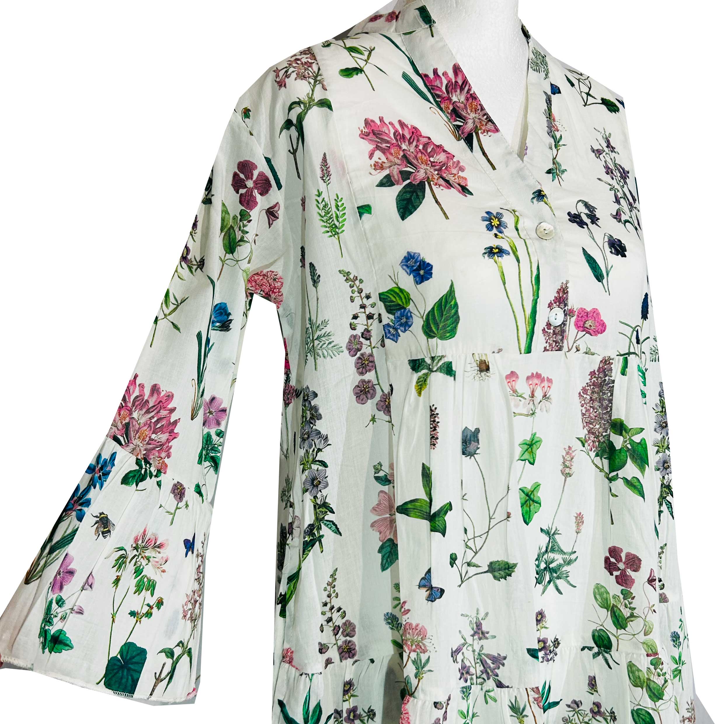 Chloe Tiered Dress - Lilacs