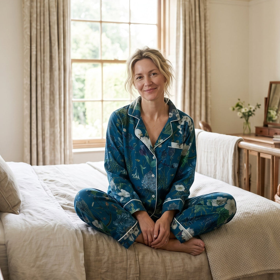 Long Pyjamas Brushed Cotton - Cold Nights