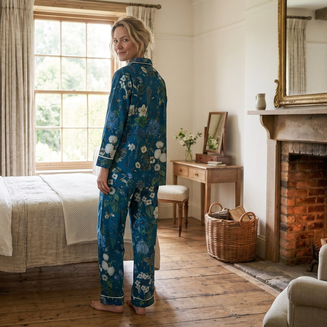 Long Pyjamas Brushed Cotton - Cold Nights