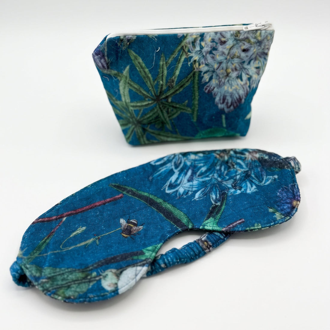 Small Lipstick Pouch Brushed Cotton - Cold Nights