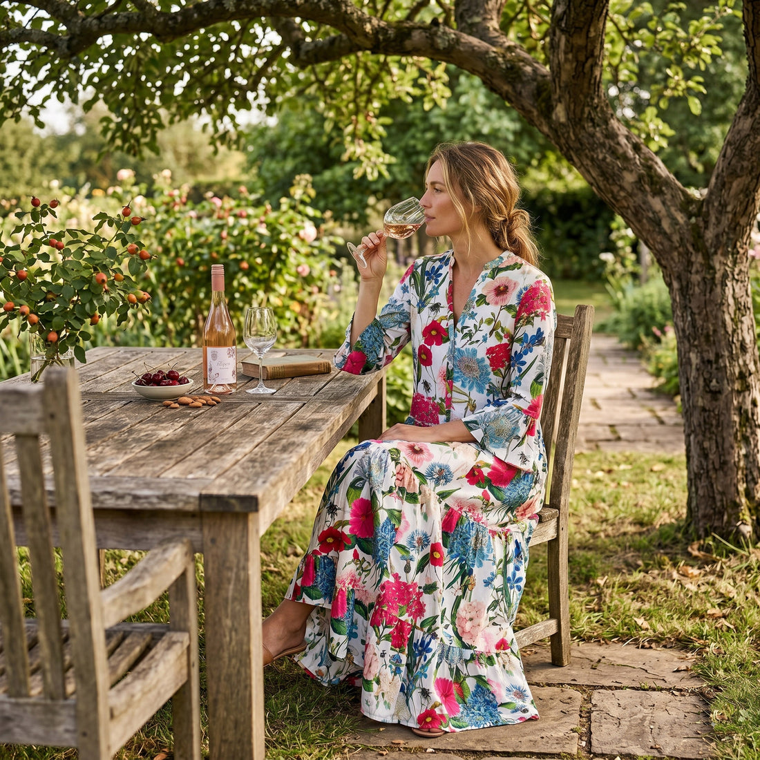 Gabriella Dress - Lavington