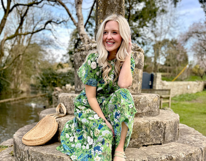 Sarah Cotton Shirt - Spring Blues