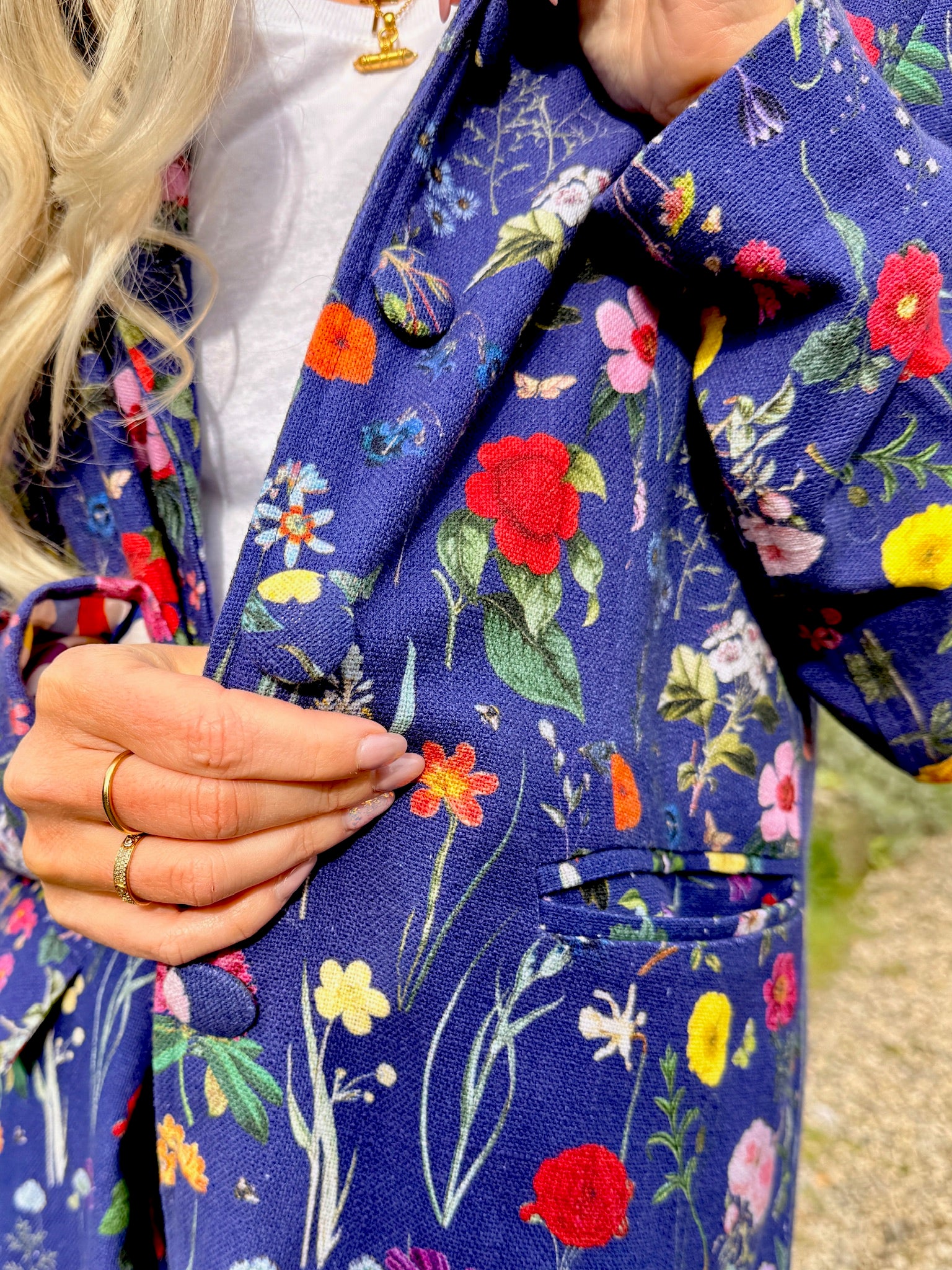 Sabrina Coat - Barton Blue