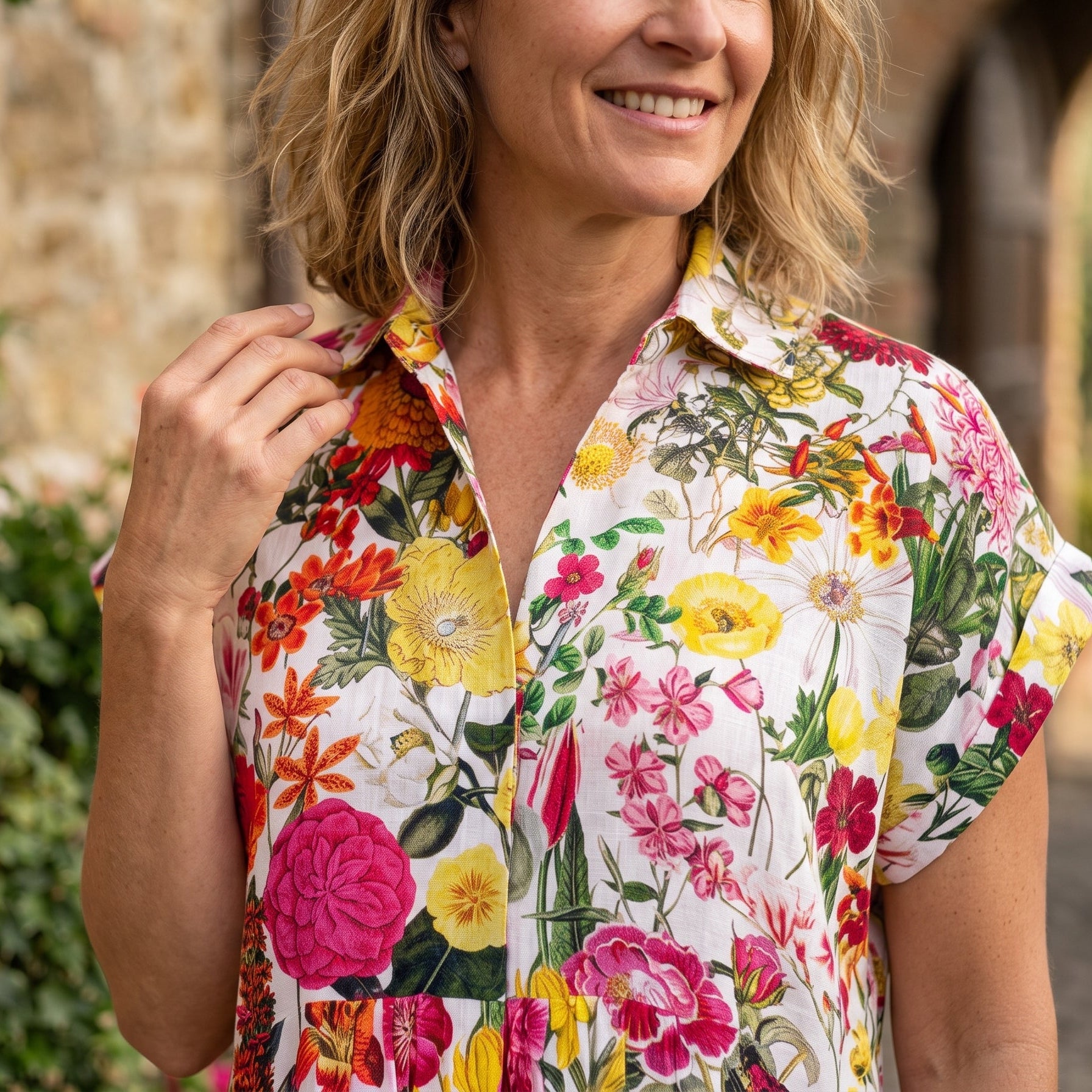 Kate Linen Dress - Banbury