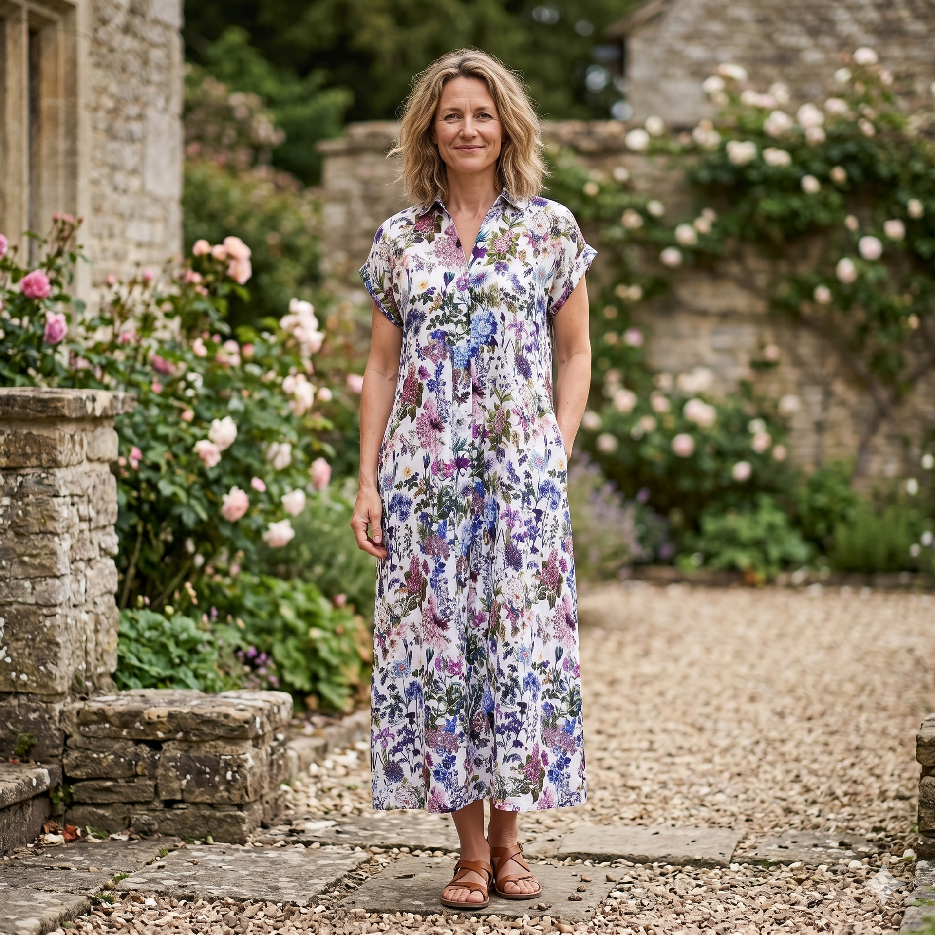 Kate Linen Dress