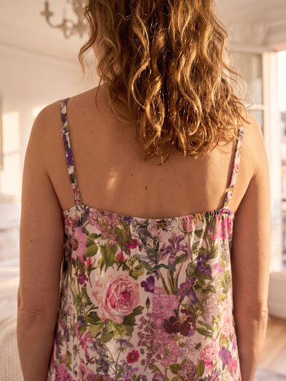 Short Strappy Nightie - Lilac Kiss