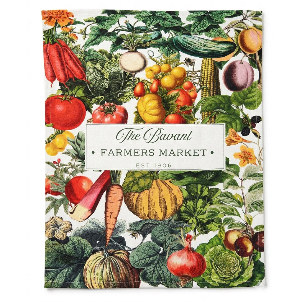 Tea Towel - Market Garden Words