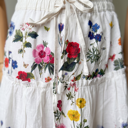 Sally Cotton Skirt - Barton Panels