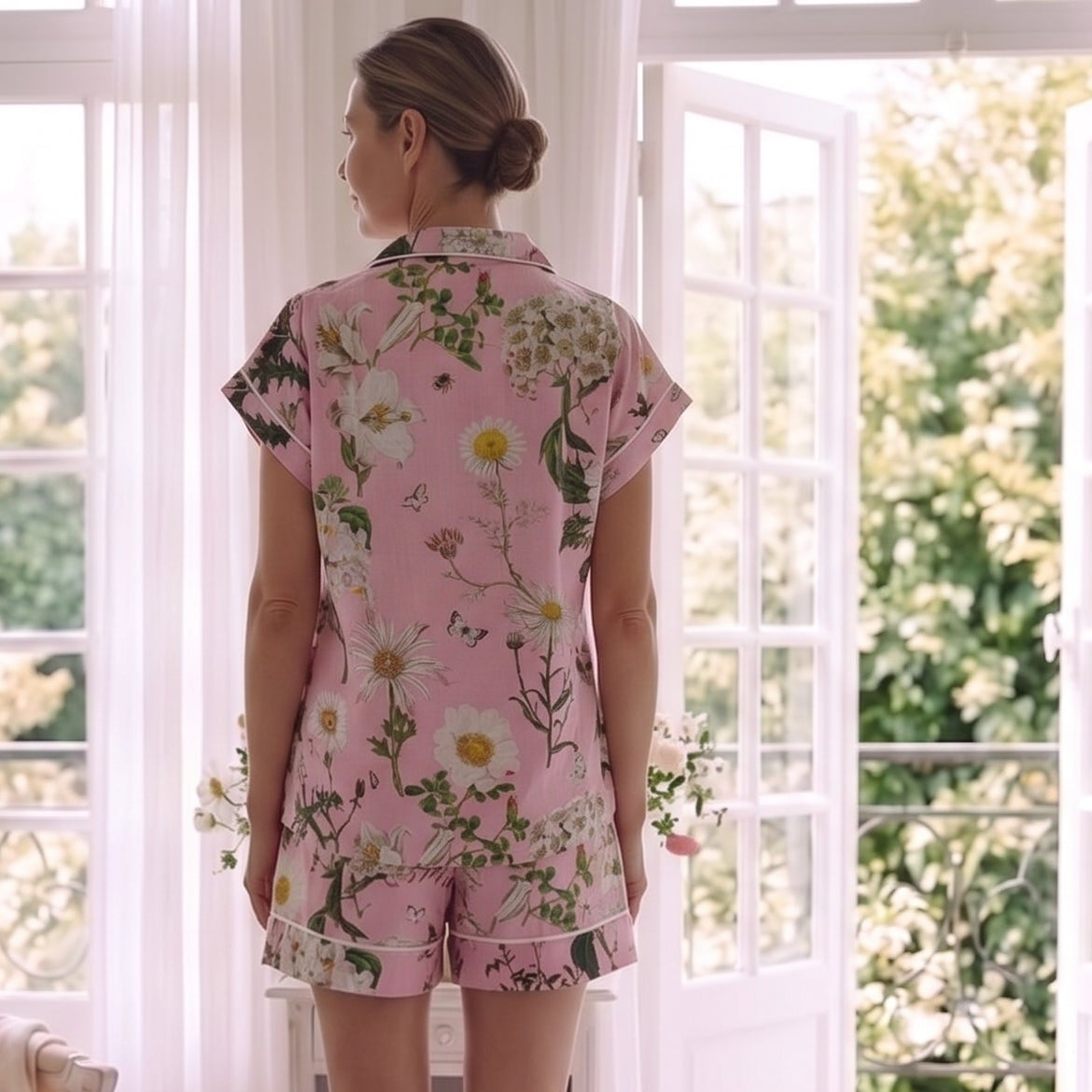 Short Pyjama Set - Pink Dreams