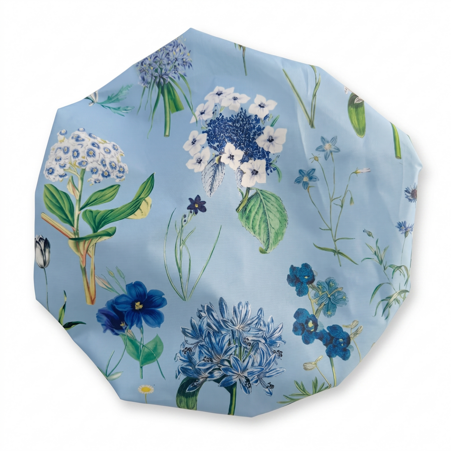 Shower Cap - Blue Hydrangea