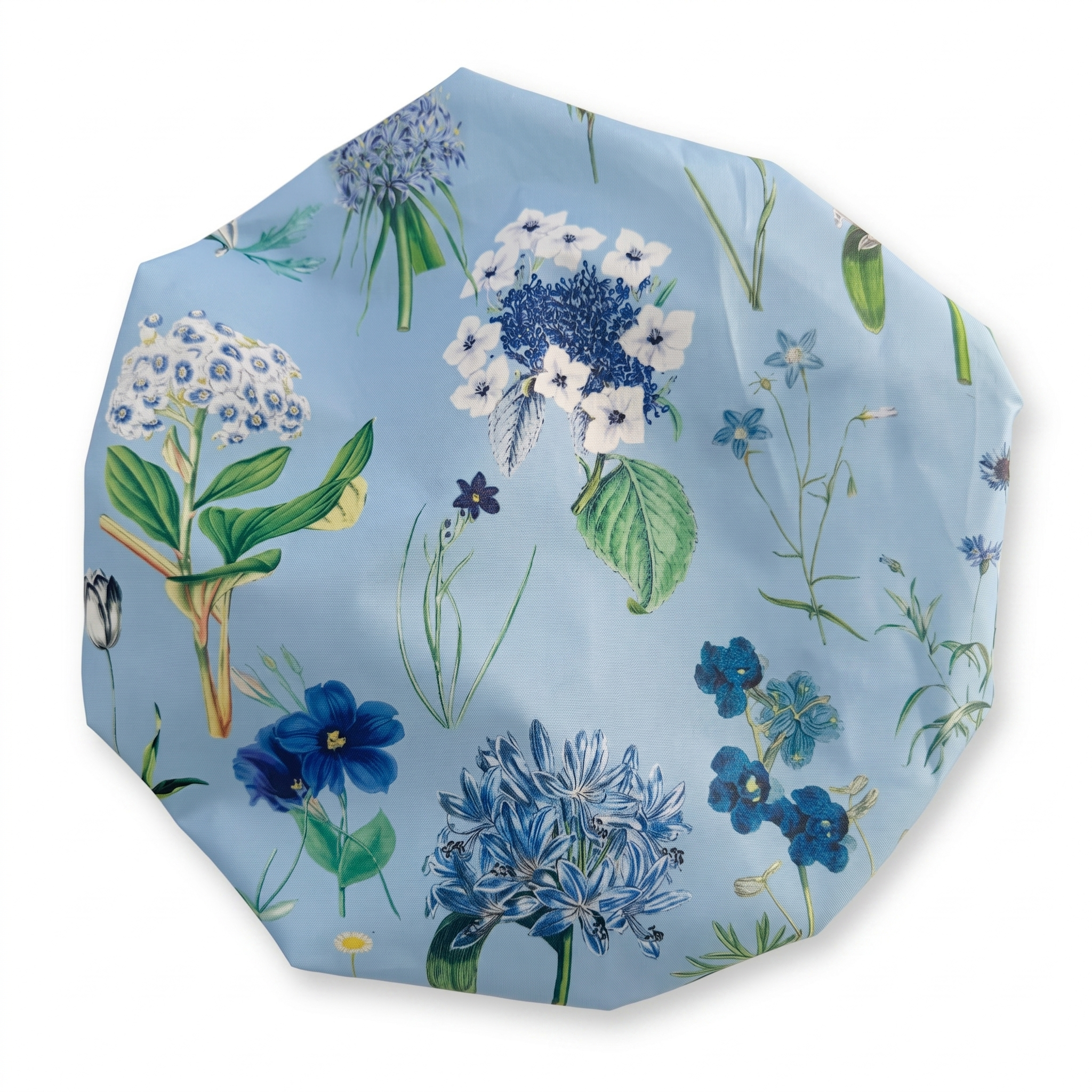 Shower Cap - Blue Hydrangea