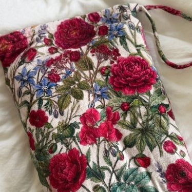 Long Pyjamas Brushed Cotton - Raspberry Rose