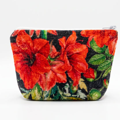 Pouches Brushed Cotton - Winter Rose