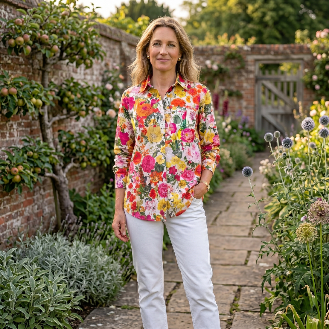 Stacey Cotton Shirt - Banbury